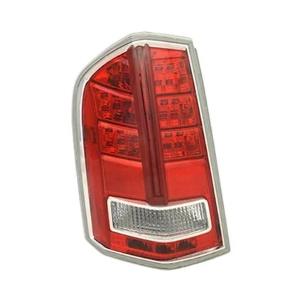 Tail Light Housing Left Chrome Includes Lens for Chrysler 300 S SRT8 C Base C Luxury SRT8 Core 2013–2014