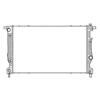 Radiator for Dodge Dart 2013–2016