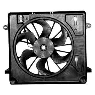 Engine Cooling Fan Assembly Motor/Blade/Shroud Assembly for Jeep Wrangler 2007–2011