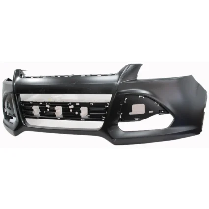 Bumper Cover Front w/o Active Park w/o Side Camera Holes Primed CAPA for Ford Escape S Titanium SE SEL 2013–2016