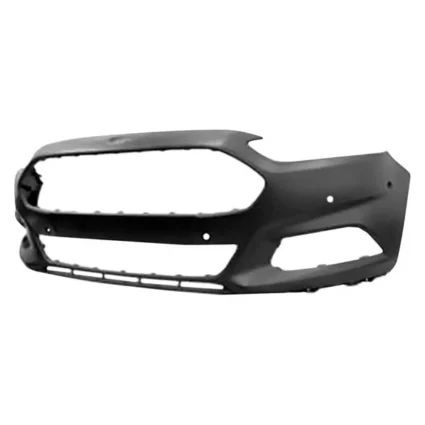 Bumper Cover Front w/o Towing Hook w/Active Park Assist Primed for Ford Fusion SE Hybrid Energi SE Energi Titanium Titanium Hybrid S SE Titanium S Hybrid SE Luxury 2013–2016