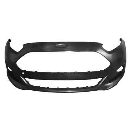 Bumper Cover Front w/Chrome Accents Primed for Ford Fiesta S Titanium SE 2014–2019