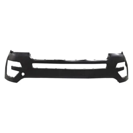 Bumper Cover Front w/o Active Park Assist w/o Camera w/o Parking Aid w/Tow Hook Primed for Ford Explorer 2016–2017