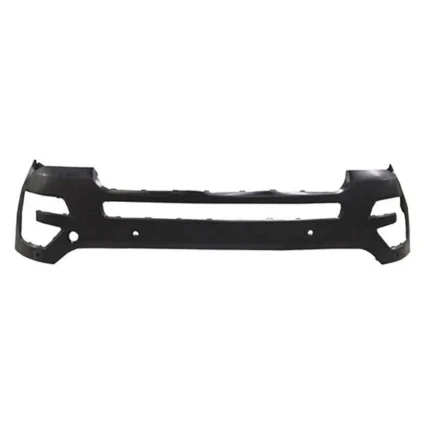 Bumper Cover Front w/o Active Park Assist w/o Camera w/Parking Aid w/Tow Hook Primed for Ford Explorer 2016–2017