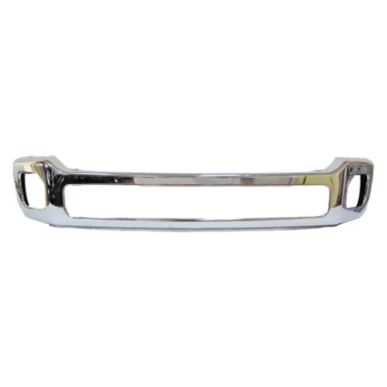 Bumper Face Bar Front w/o Bumper End Caps Chrome for Ford F-250 Super Duty F-350 Super Duty