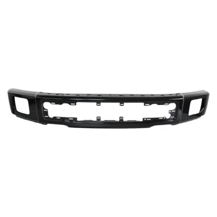 Bumper Face Bar Front w/o End Caps w/Fog Lamps Primed for Ford F-150 2015–2017