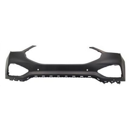 Bumper Cover Front Upper w/Tow Hook w/Parking Aid w/Active Park Assist Primed for Ford Edge Titanium ST ST-Line 2019–2024