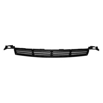 Bumper Cover Grille Front Lower Cover Grille w/Fog Lamps Matte-Black for Ford Focus 2000–2004