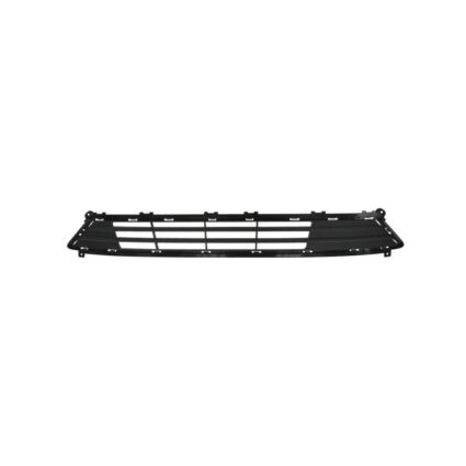 Bumper Cover Grille Front w/o Immersion Heater Grain Finish for Ford Fusion Police Responder Hybrid