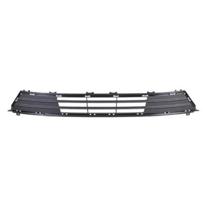 Bumper Cover Grille Front w/o Immersion Heater Textured Black for Ford Fusion 2017–2018