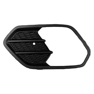 Bumper Insert Front Left w/o Sport Appearance Pkg w/Fog Lamps Outer Grille Carbon Black for Ford Escape 2017–2019