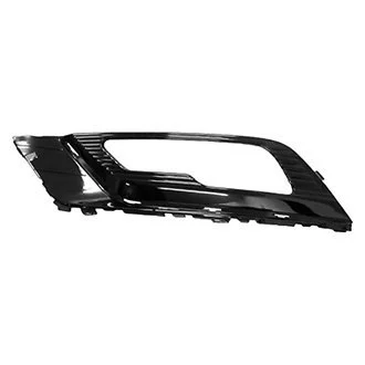 Bumper Insert Front Left Fog Lamp Bezel w/Fog Lamps High Gloss Black for Ford Fusion Energi SE Energi Titanium Titanium Hybrid Platinum Hybrid Energi Platinum SE LUX Hybrid S Hybrid SE Hybrid 2017–2018