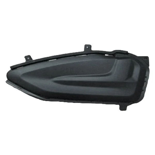 Bumper Insert Front Left Fog Lamp Opening Cover w/o Fog Lamps Carbon Black for Ford Edge Titanium SE SEL 2019–2024