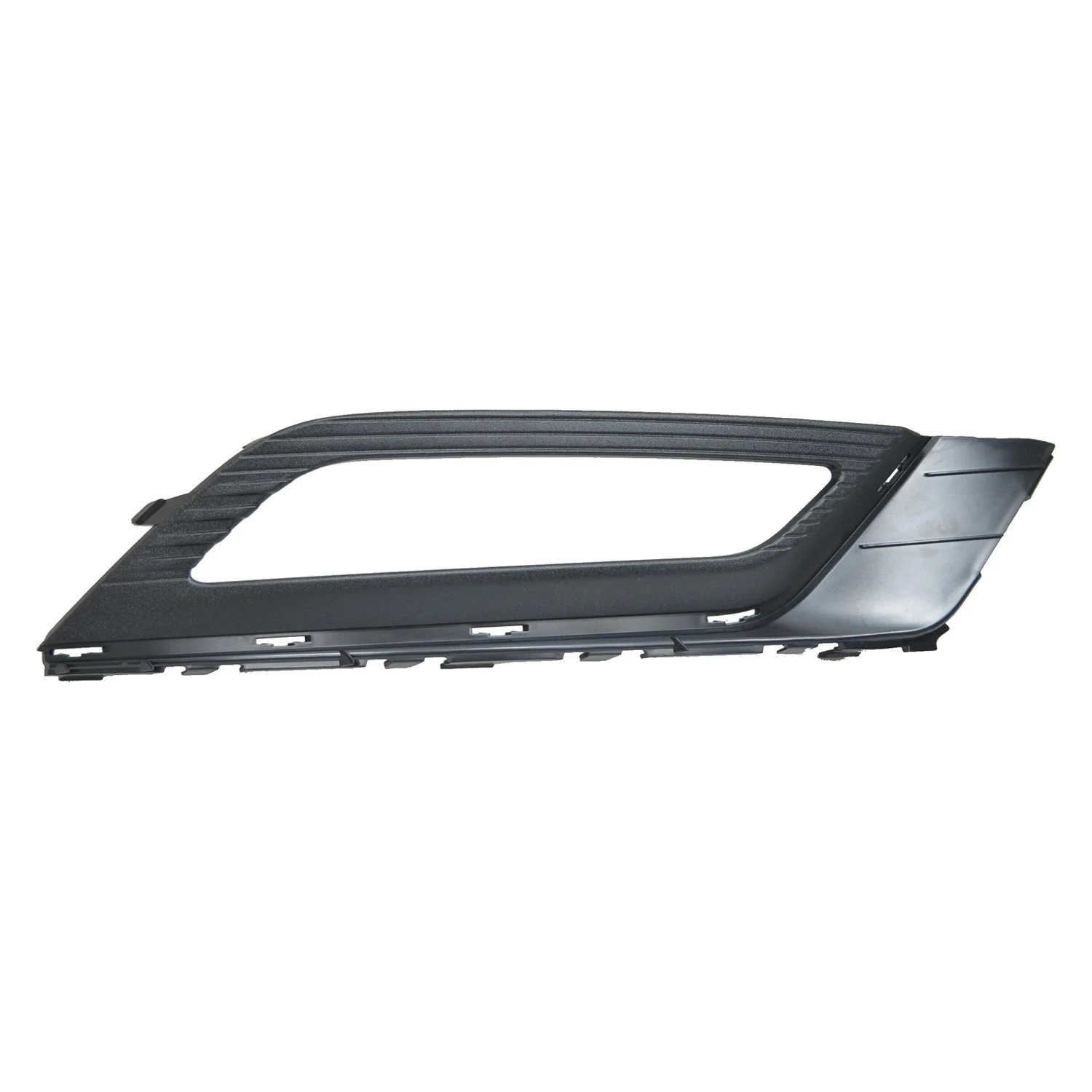 Bumper Insert Front Right Fog Lamp Bezel w/Fog Lamps Low Gloss Black for Ford Fusion S Hybrid SE Hybrid Energi SE Energi Titanium Titanium Hybrid Platinum Hybrid Energi Platinum SE LUX Hybrid 2017–2018