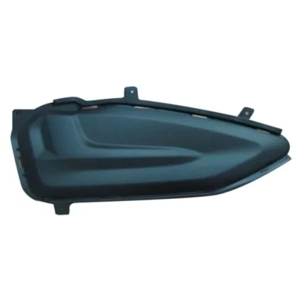 Bumper Insert Front Right Fog Lamp Opening Cover w/o Fog Lamps Carbon Black for Ford Edge Titanium SE SEL 2019–2024