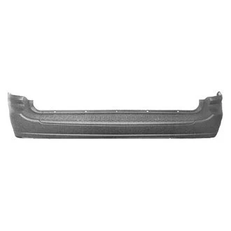 Bumper Cover Rear 3-Door Model w/o Separate Inserts Textured Gray for Ford Windstar LX Base 1999–2003
