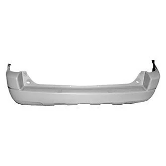 Bumper Cover Rear w/o Roof Rack w/o Wheel Lip Molding Titanium CAPA for Ford Escape XLS XLT 2001–2004