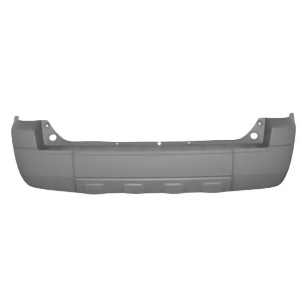 Bumper Cover Rear w/o No Boundries Pkg w/o Appearance Pkg Can Cut Out Hitch If Needed Platinum Textured for Ford Escape 2005–2007