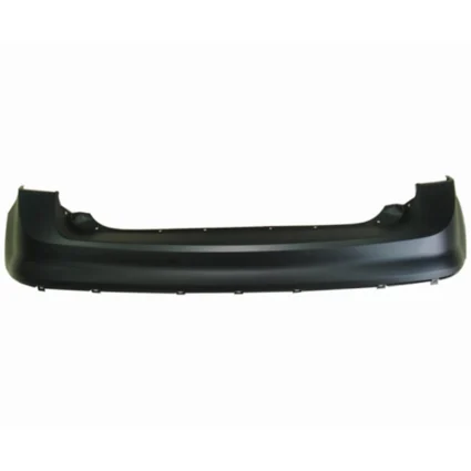 Bumper Cover Rear w/o Rear Object Sensors CAPA for Ford Edge 2007–2010