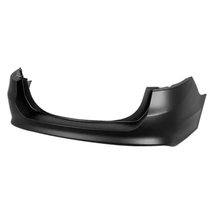 Bumper Cover Rear w/o Rear Object Sensors Primed CAPA for Ford Fusion SE Hybrid Energi SE Energi Titanium Titanium Hybrid S SE Titanium S Hybrid SE Luxury Platinum Hybrid Energi Platinum SE LUX Hybrid Sport Platinum Advance 2013–2018