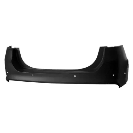 Bumper Cover Rear w/Rear Object Sensors w/Active Park Assist Primed for Ford Fusion SE Hybrid Energi SE Energi Titanium Titanium Hybrid S SE Titanium S Hybrid SE Luxury Platinum Hybrid Energi Platinum SE LUX Hybrid Sport Platinum Advance 2013–2018