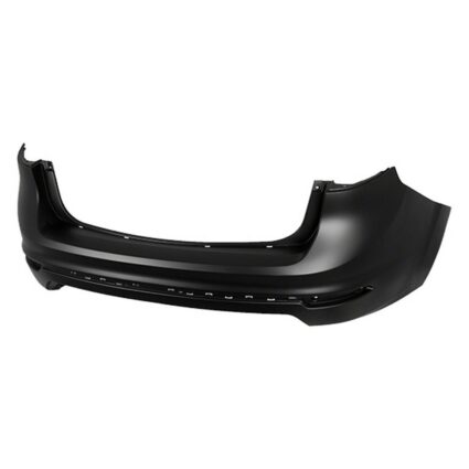 Bumper Cover Rear w/o Parking Aid Sensors Primed for Ford Fiesta Sedan 2014–2019