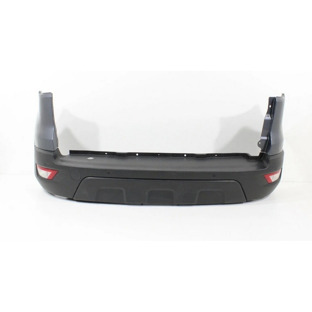 Bumper Cover Rear w/Rear Object Sensors w/Lower Cover Slots Textured for Ford EcoSport Titanium SE SES 2018–2022