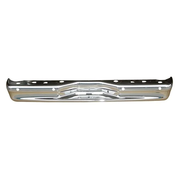 Bumper Face Bar Rear w/Rear Object Sensors w/Step Bumper for Ford E-150 E-250 E-350 Super Duty E-450 Super Duty