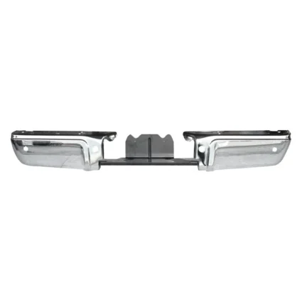 Bumper Face Bar Rear w/Rear Object Sensors Chrome for Ford F-250 Super Duty F-350 Super Duty