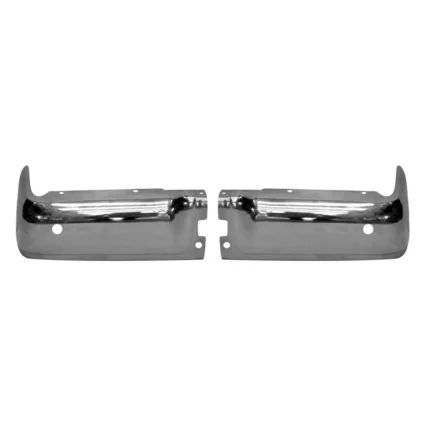 Bumper Face Bar Rear w/Rear Object Sensors Chrome for Ford F-150 2009–2014
