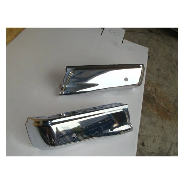 Bumper Face Bar Rear w/Rear Object Sensors Chrome for Ford F-150 2015–2020