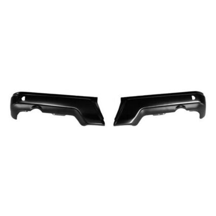 Bumper Face Bar Rear Bumper End Set w/Parking Aid Sensor Holes Primed for Ford F-150 Raptor 2017–2020