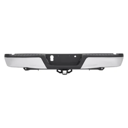 Bumper Assembly Rear w/o Rear Parking Aid w/Towing Pkg w/o Max Towing Chrome for Ford F-150 2015–2020