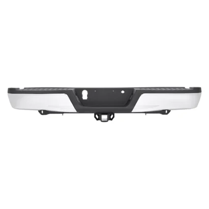Bumper Assembly Rear w/o Rear Parking Aid w/Towing Pkg w/Max Towing Chrome for Ford F-150 2015–2020
