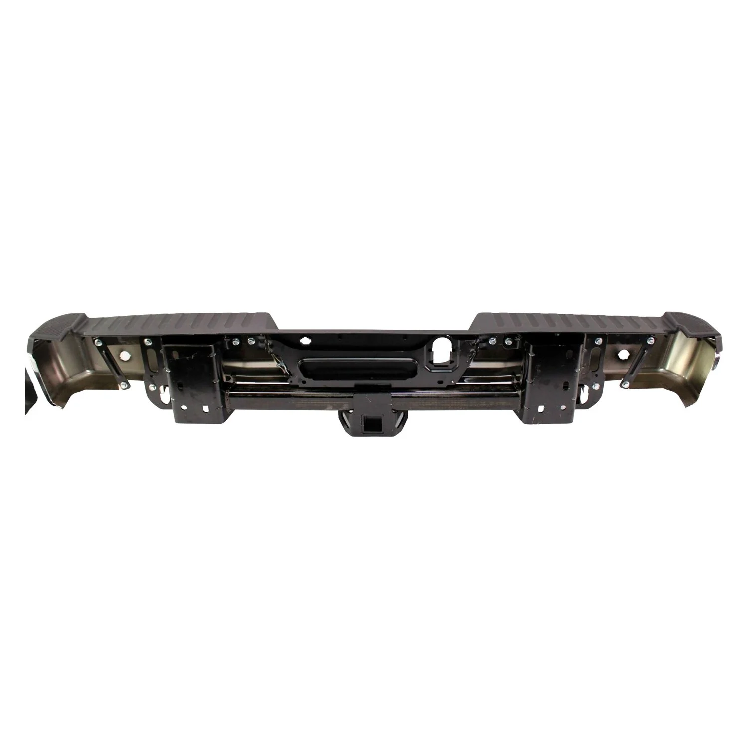 Bumper Assembly Rear w/Rear Parking Aid w/Towing Pkg w/Max Towing Chrome for Ford F-150 2015–2020