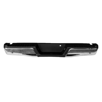Bumper Assembly Rear w/Rear Parking Aid w/o Towing Pkg Chrome for Ford F-150 2015–2020