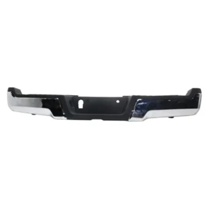 Bumper Assembly Rear w/o Parking Aid Sensors Chrome for Ford F-250 Super Duty F-350 Super Duty