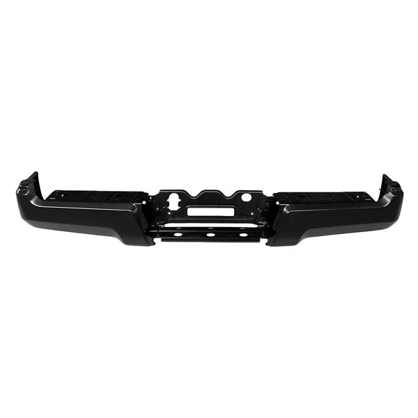 Bumper Assembly Rear w/o Parking Aid Sensor Holes w/Reinforcement for Ford F-250 Super Duty F-350 Super Duty