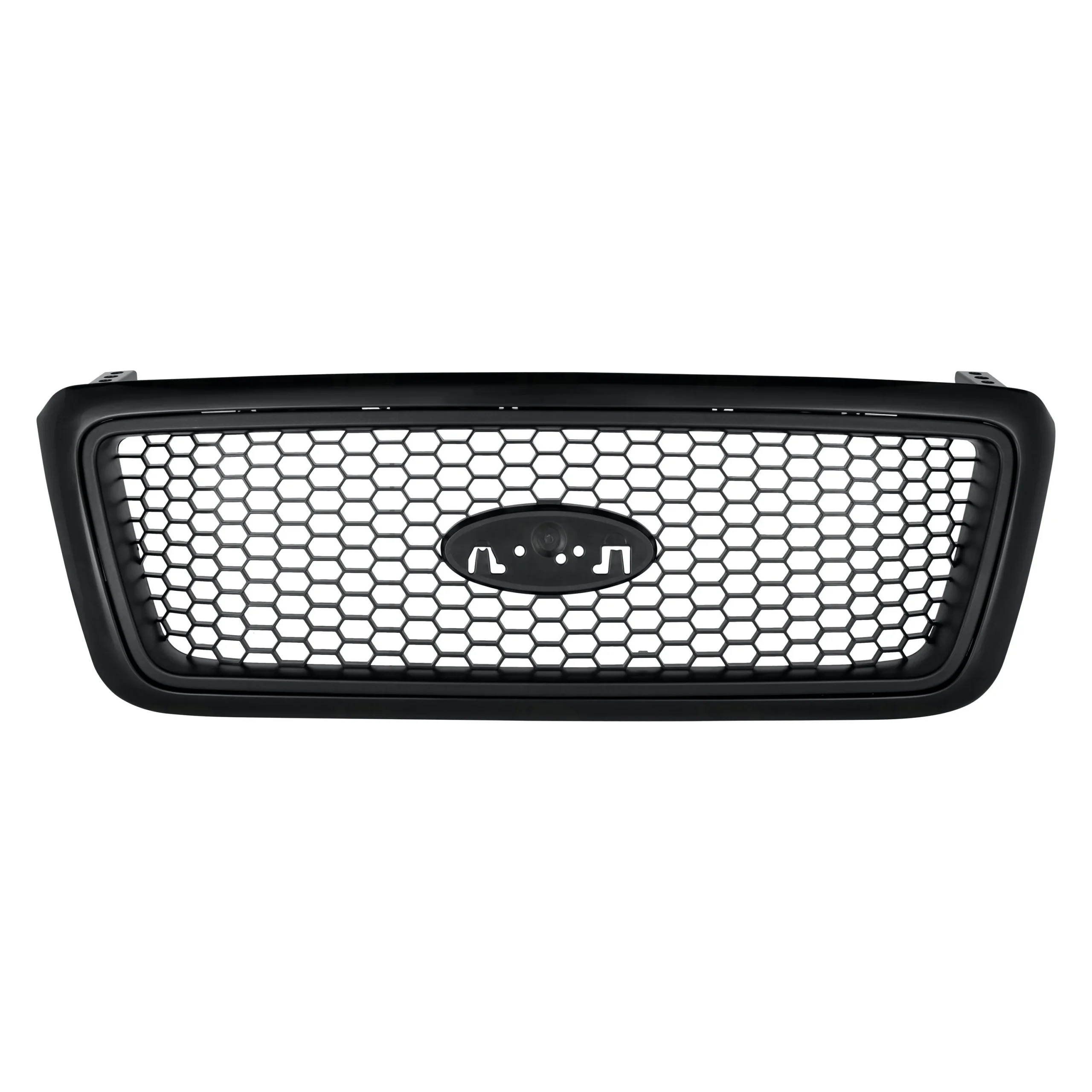 Grille Assembly Honeycomb Design Black for Ford F-150 XLT 2004–2008