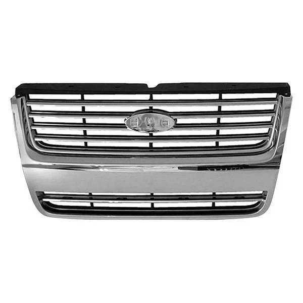 Grille Assembly w/o Ironman Pkg w/o Sport Pkg for Ford Explorer Limited XLT 2006–2010
