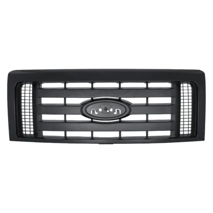 Grille Assembly Textured Horizontal Bars Smooth Frame for Ford F-150 FX4 STX 2009–2014