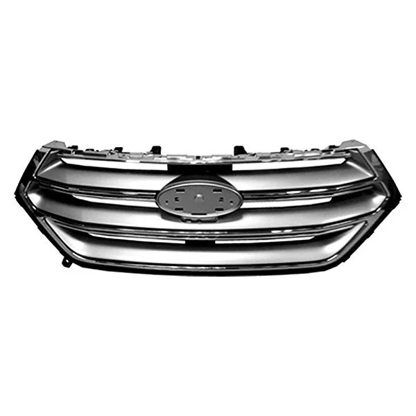 Grille Assembly w/Front View Camera for Ford Edge Titanium SE SEL 2015–2018