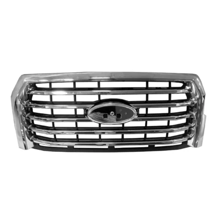 Grille Assembly Billet Style Chrome No. 3 for Ford F-150 2015–2017