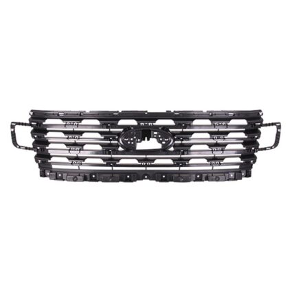 Grille Assembly Grille Reinforcement Carbon Black for Ford Expedition Limited XLT 2018