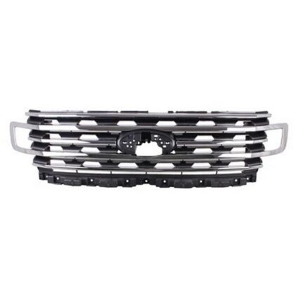 Grille Assembly w/o Front View Camera for Ford Expedition Max XLT XLT 2018–2020