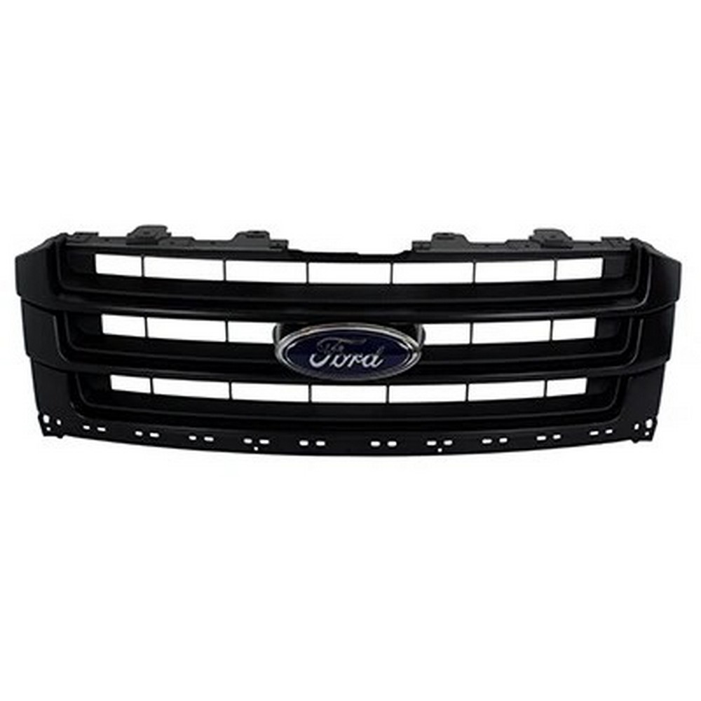Grille Assembly w/o Stealth Edition Pkg w/Front View Camera for Ford Expedition Limited Max Limited 2018–2021