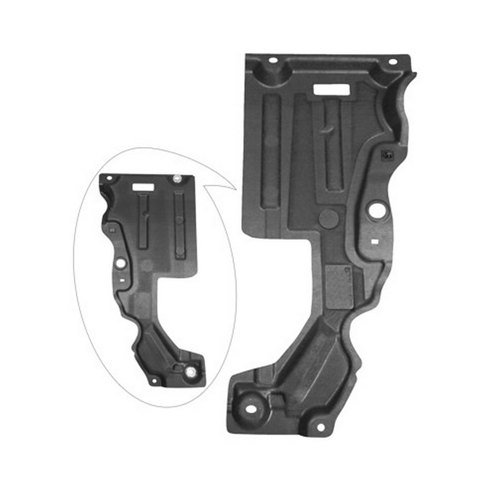 Engine Cover Right Lower 2 Piece Design for Ford Edge Lincoln Nautilus