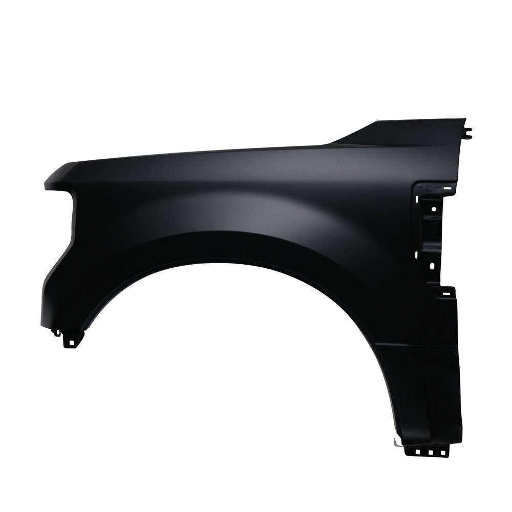 Fender Front Left w/o Wheel Opening Moulding Aluminum for Ford F-250 Super Duty F-350 Super Duty