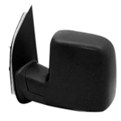 Door Mirror Assembly Left Sail Type Power w/Integrated Spotter Textured Black for Ford E-150 E-250 E-350 Super Duty E-450 Super Duty