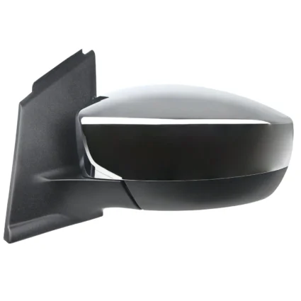 Door Mirror Assembly Left Power Non-Heated w/o BLIS w/o Signal Lamp w/Cover Chrome for Ford Escape 2013–2016